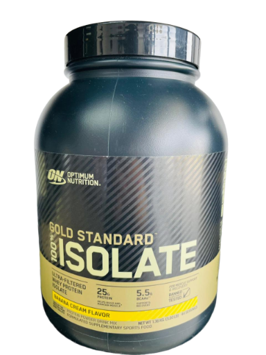 Proteína Gold Standard 100% Isolate BANANA CREAM FLAVOR 3L