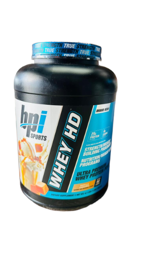 Proteína Whey HD BPI VANILLA CARAMEL 4.1L