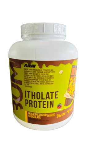 Proteína Isolate RAW BUM DUBAI PISTACHIO CHOCOLATE 5L