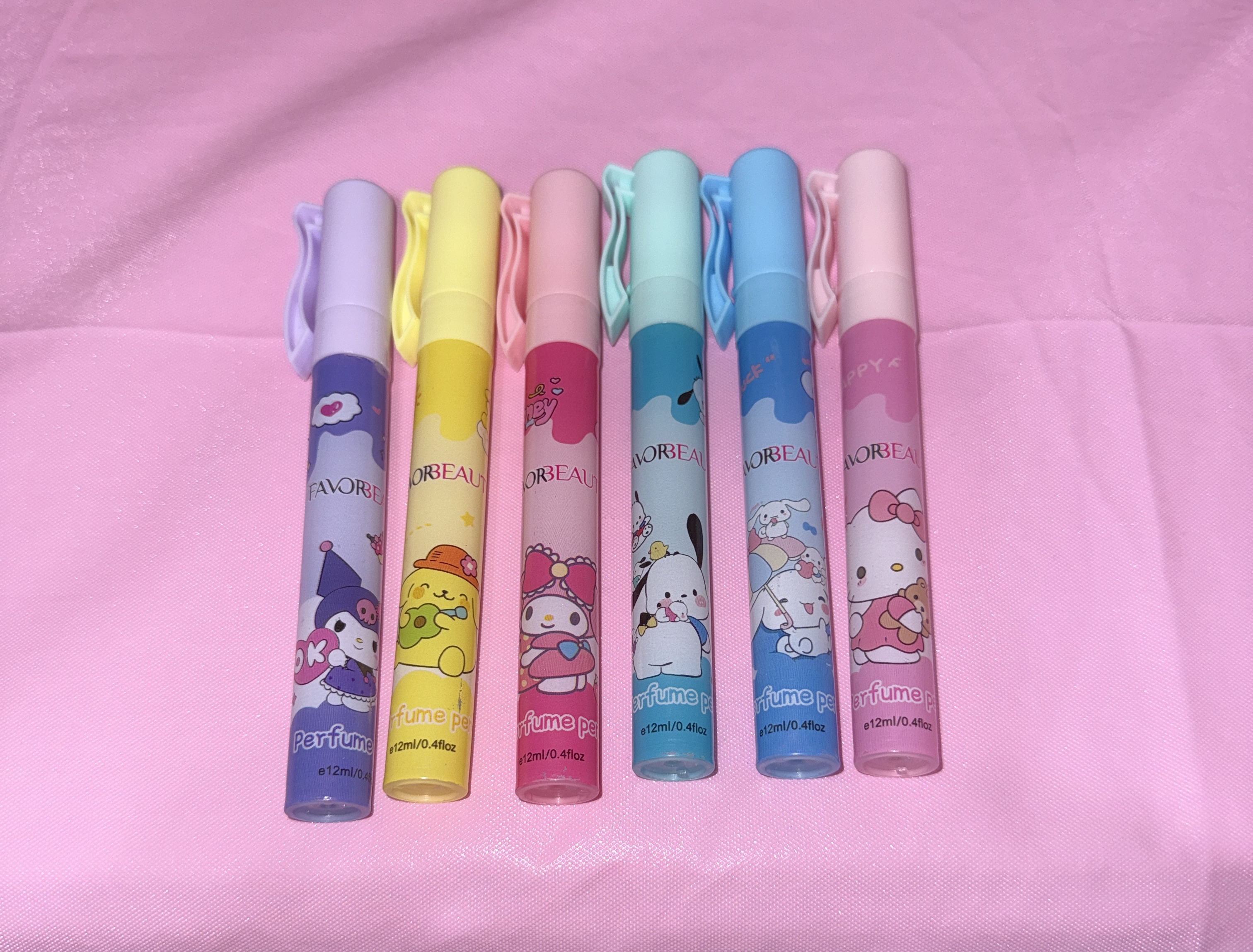 Refillable Sanrio Character Perfume Pens