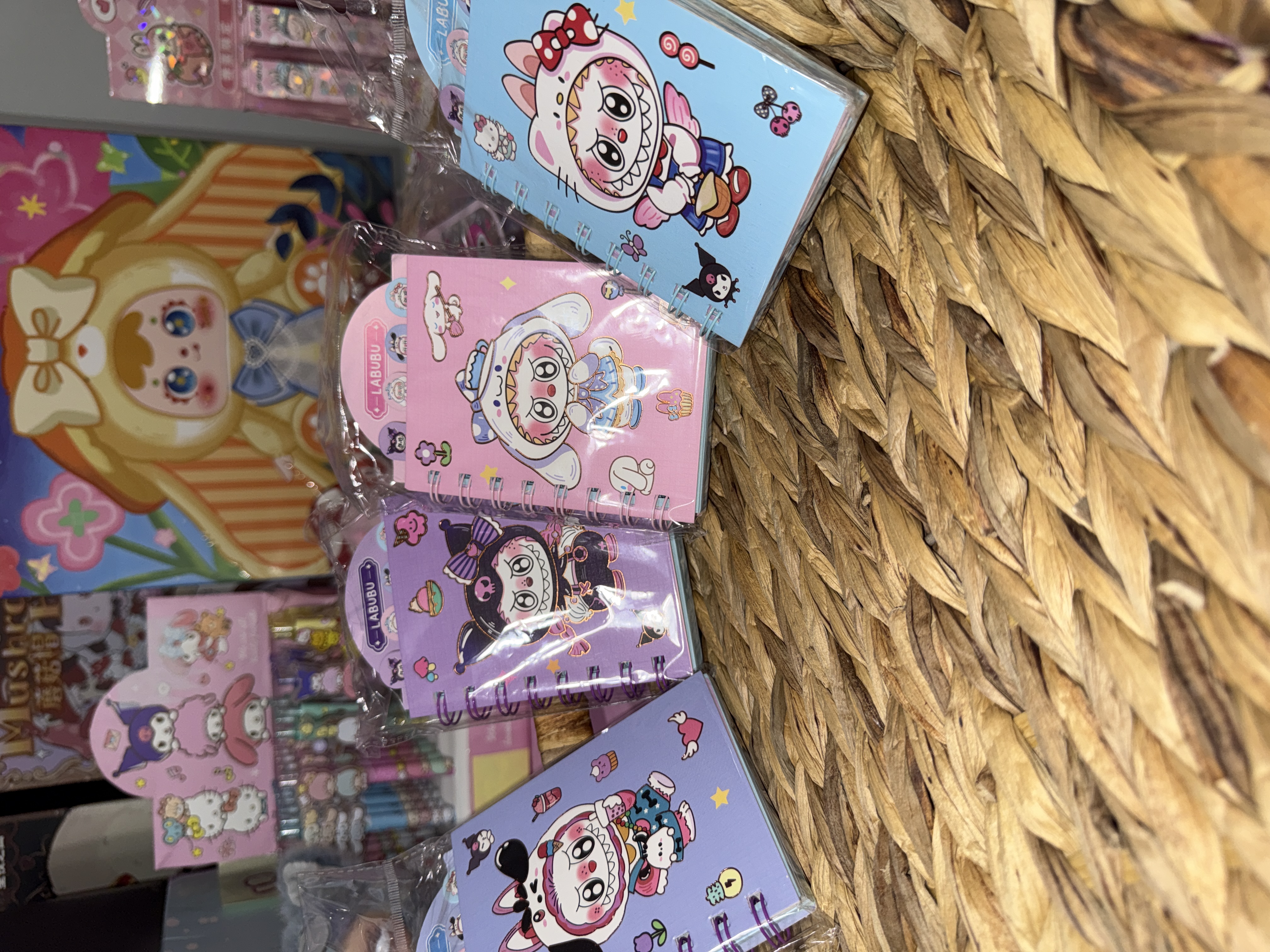 Labubu-Sanrio Notebook Set