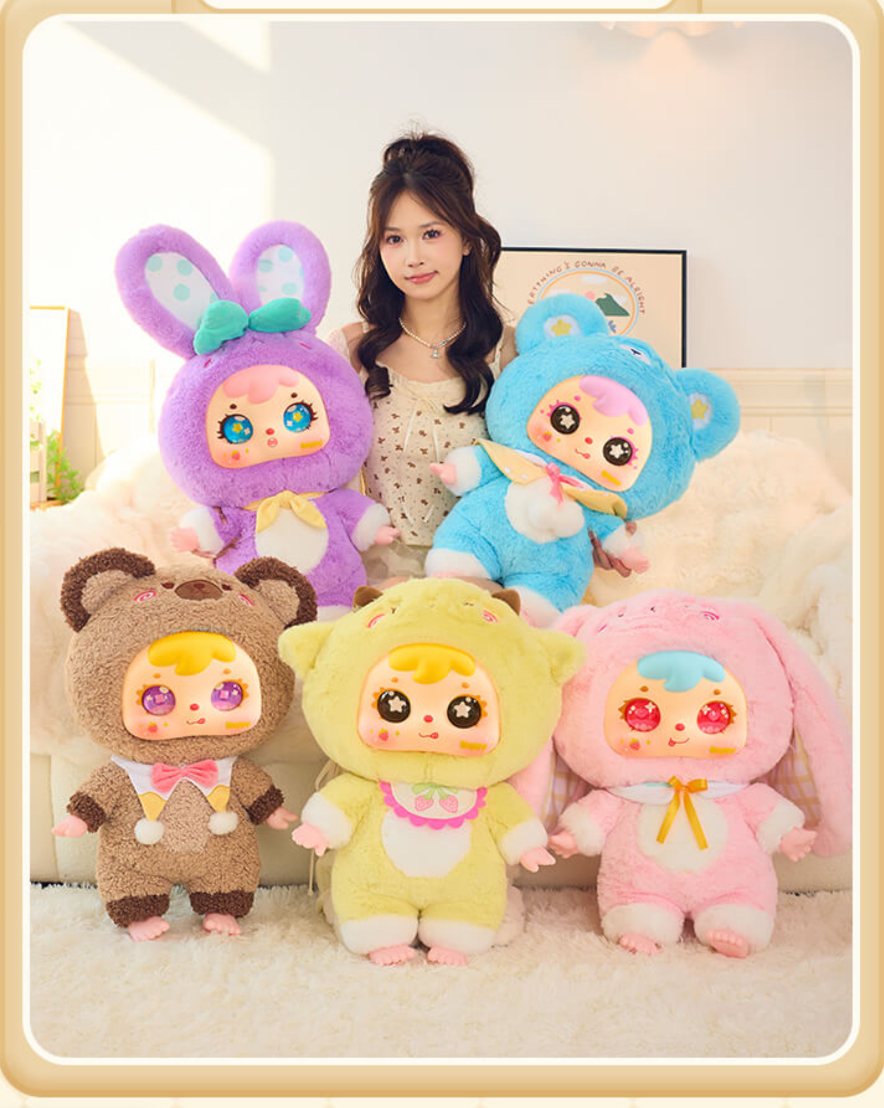 1000% Samuel Plush Doll- Sealed
