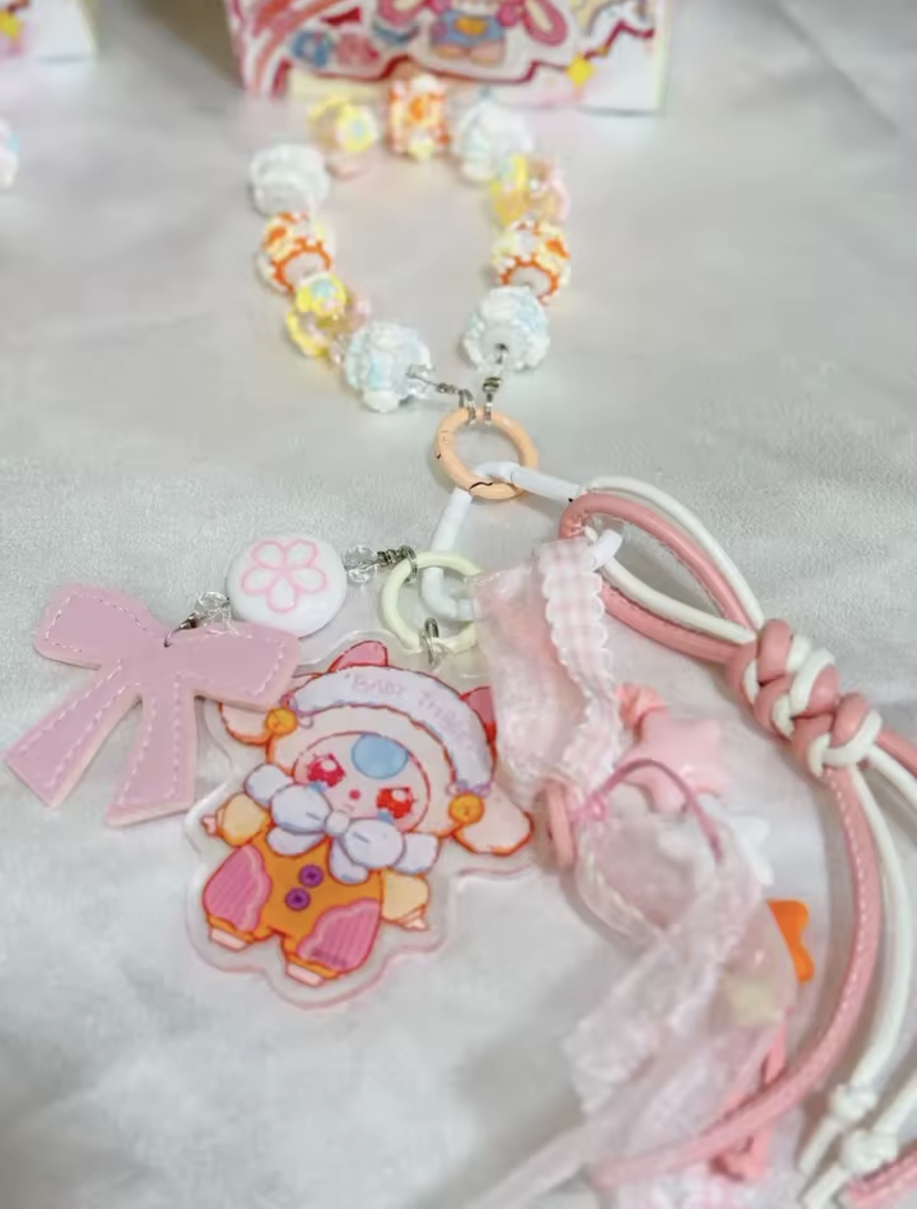 Baby Three keychain Love Chain New and Confirmed