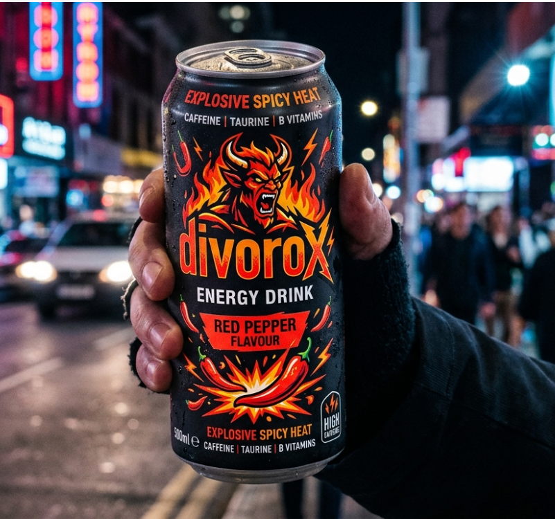 Divorox Red Pepper Flavour, Explosive Spicy Heat