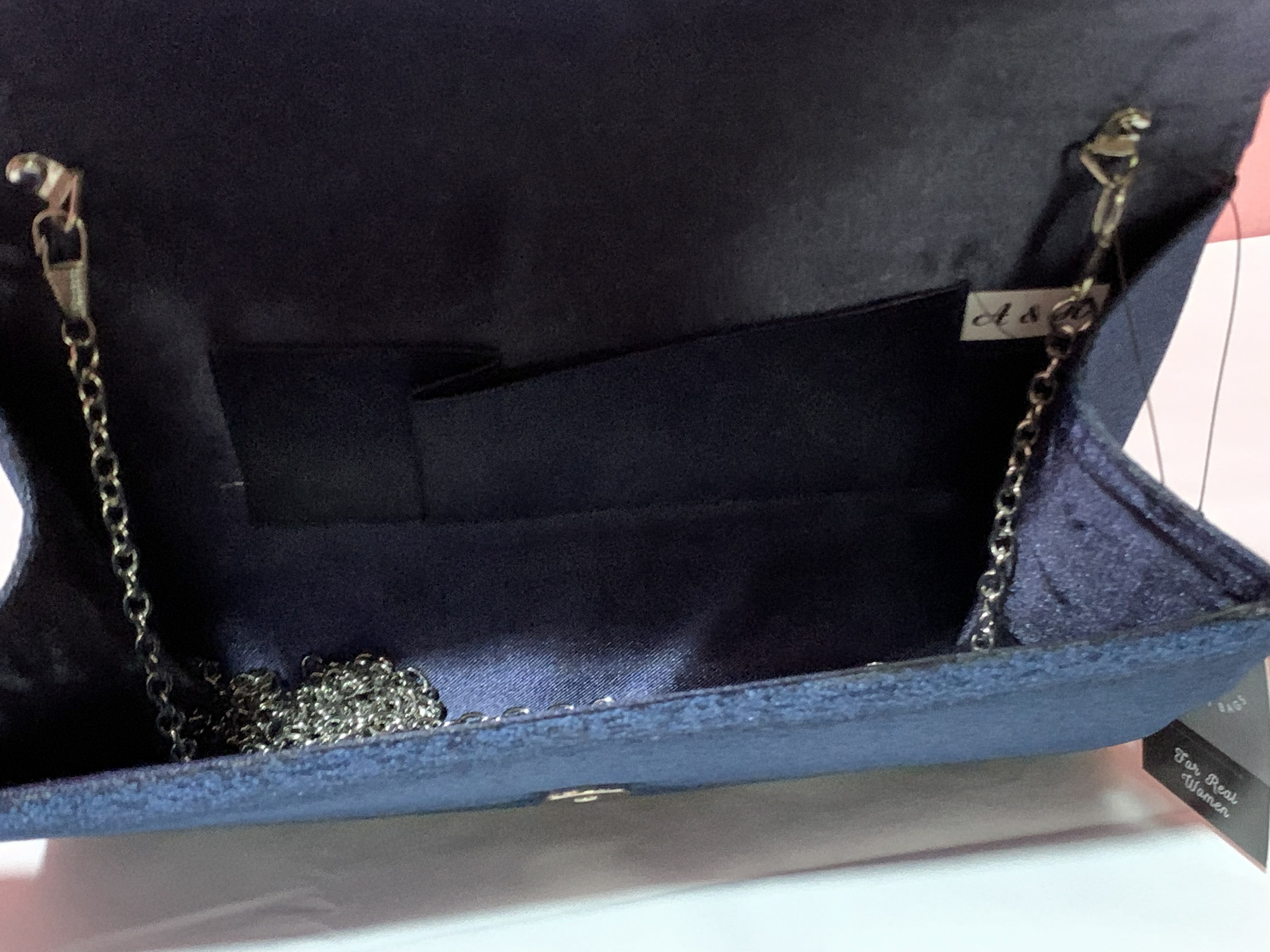 Elegant Multicolor Clutch Bag