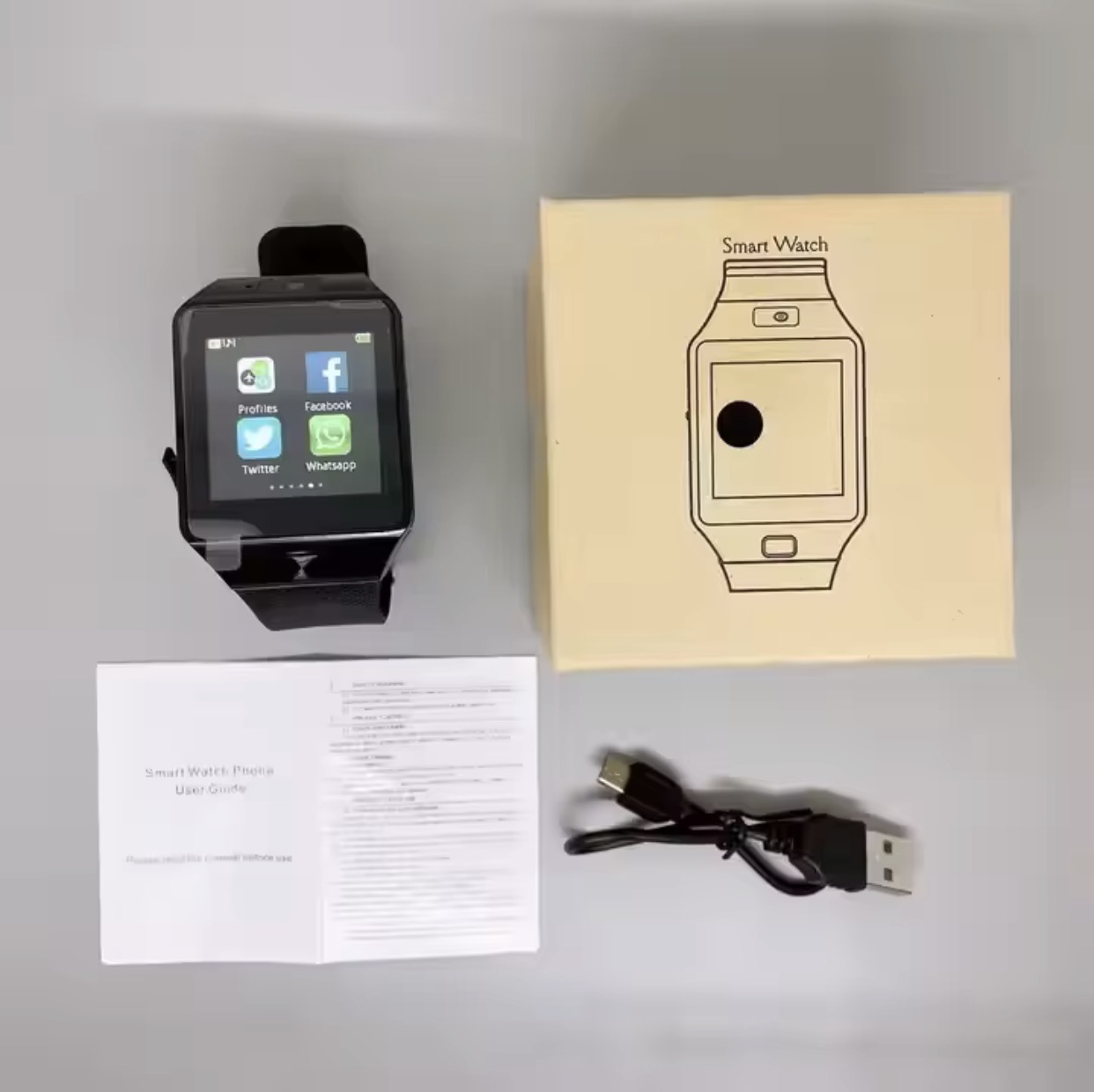Smart watch with SIM card support 