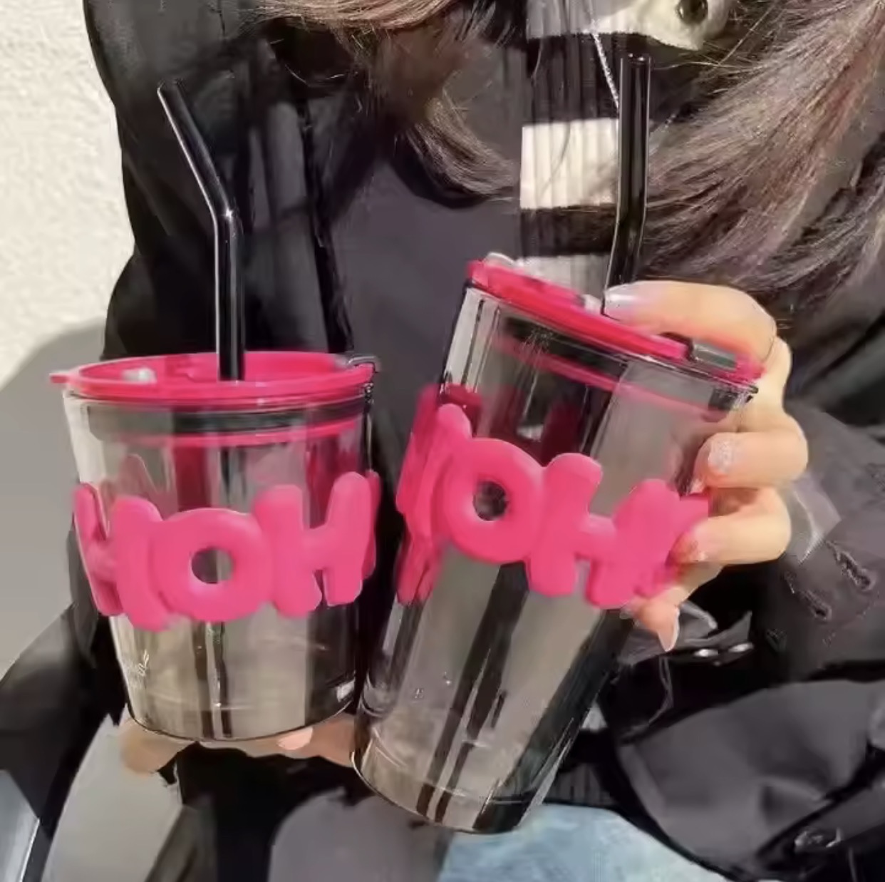 Colorful Acrylic Drink Tumblers