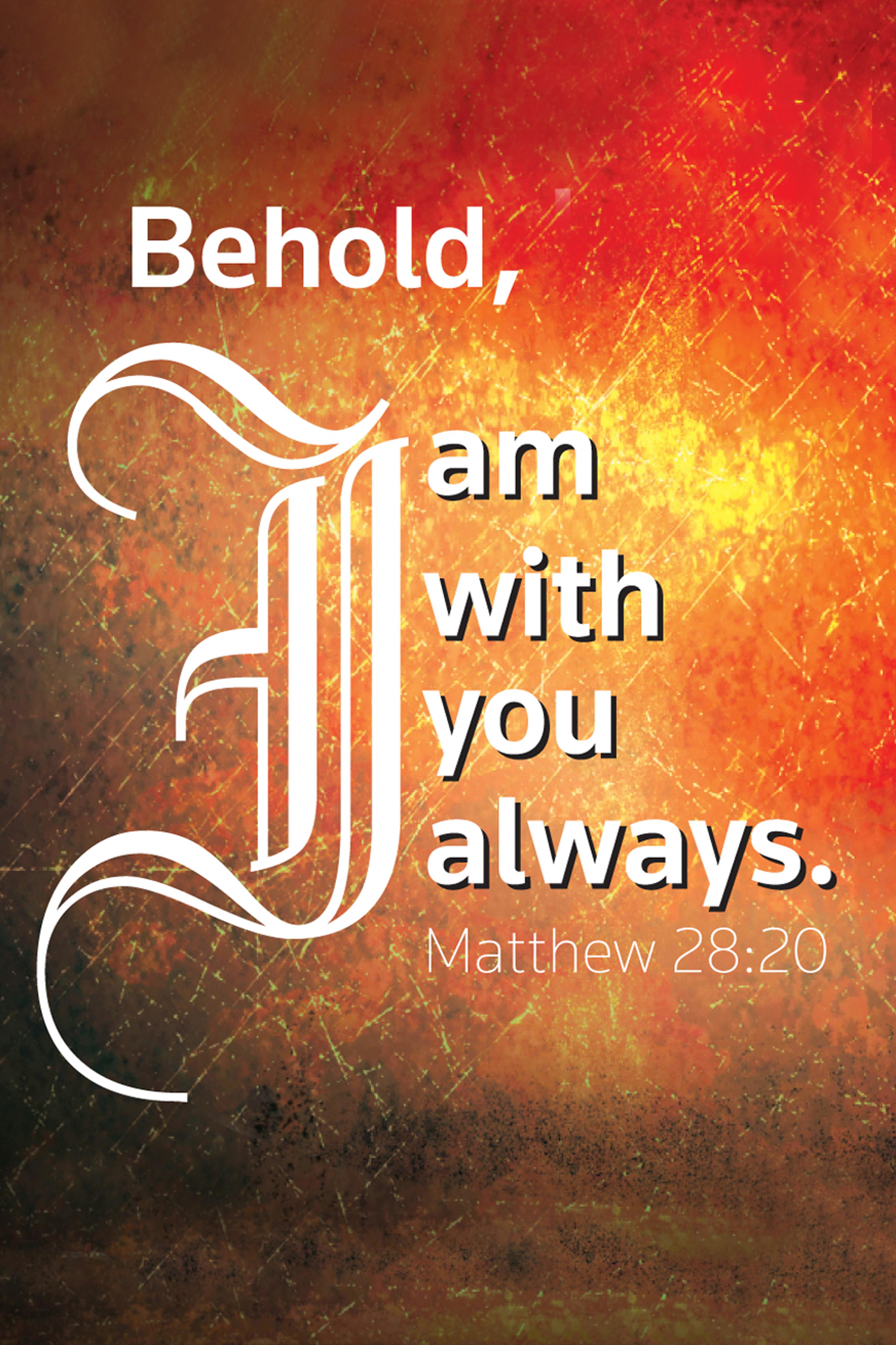 Inspirational Bible Verse Poster