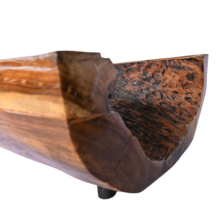 Table basse rectangulaire en bois
