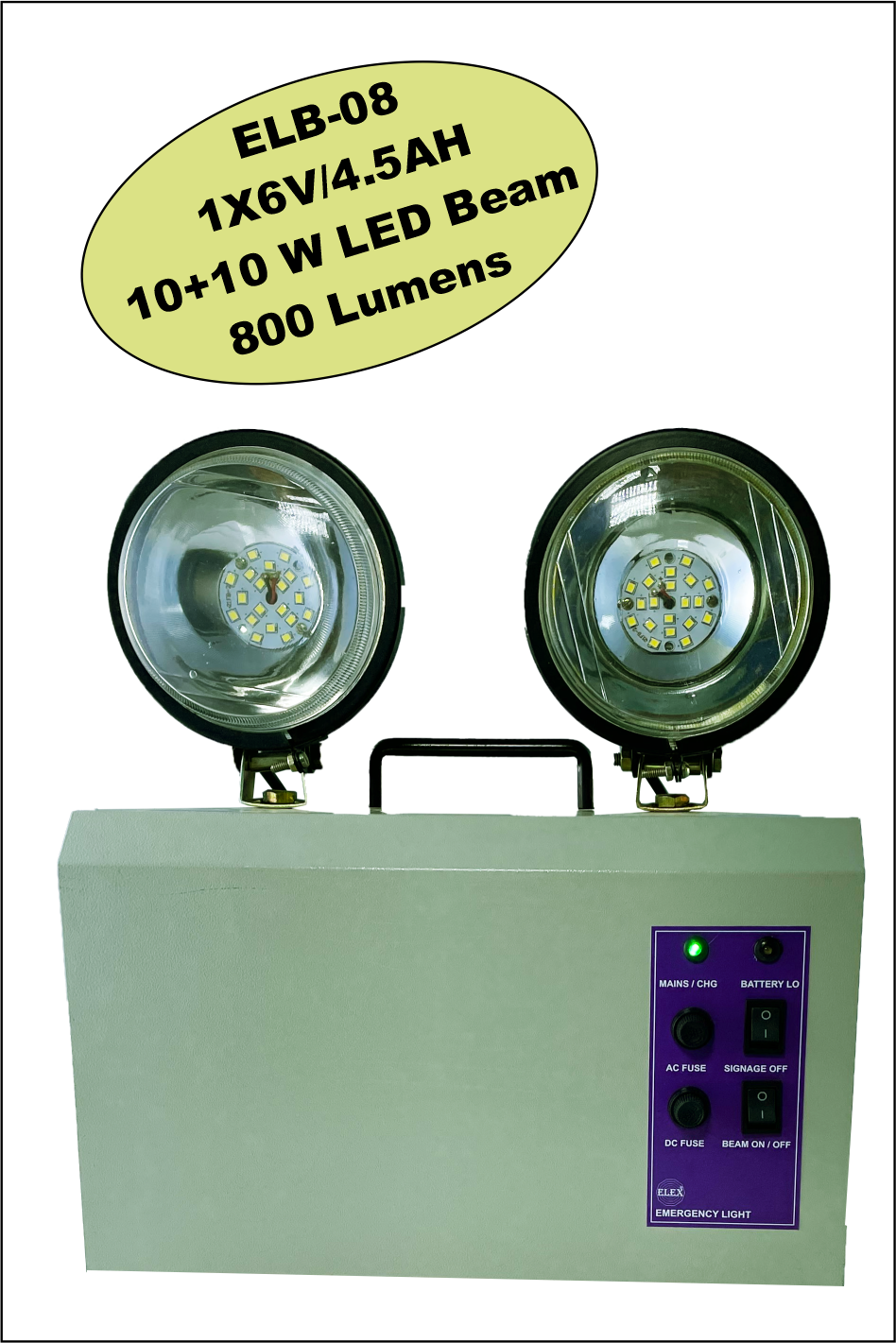 Industrial Emergency light Model ELB-08