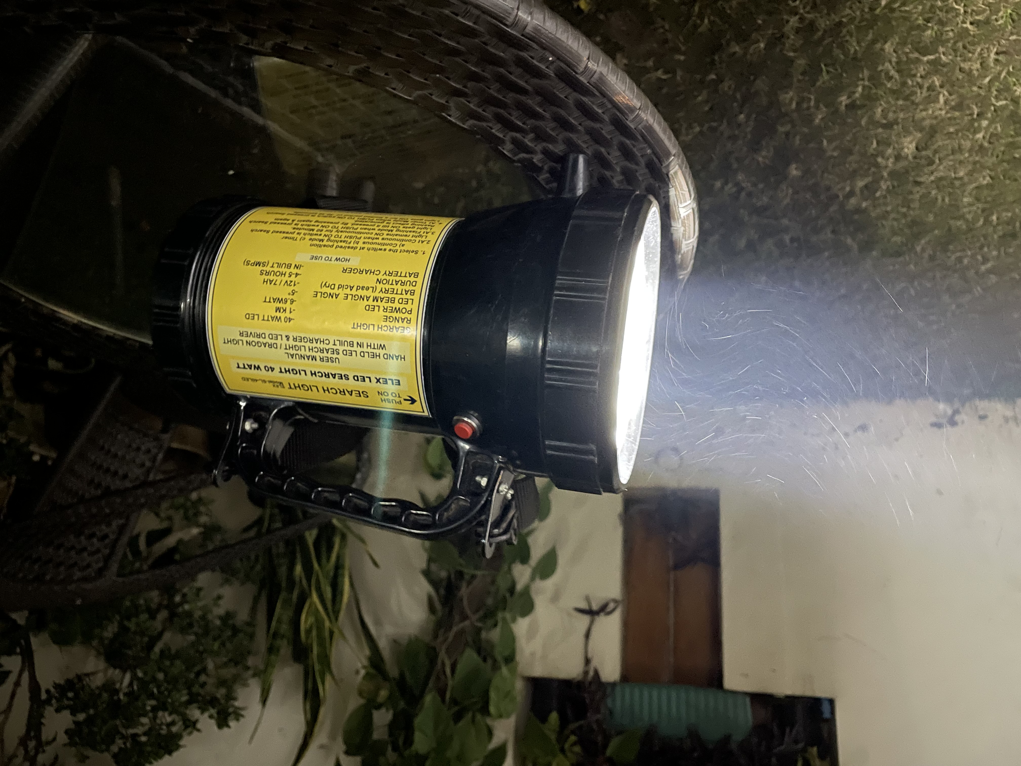 Search Light LED with Lens