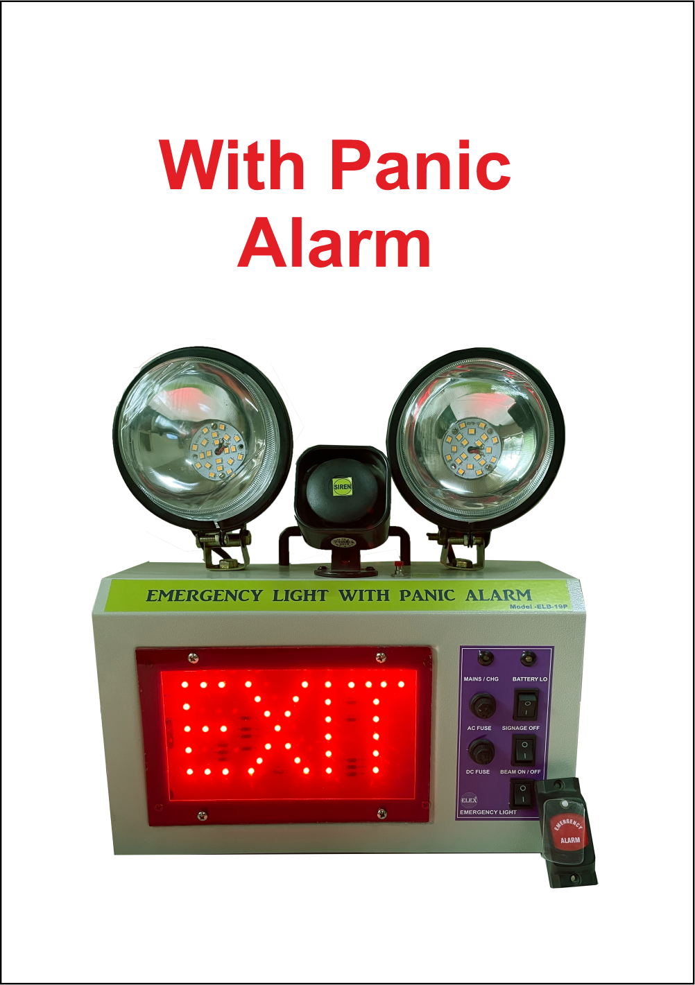 Industrial Emergency light Model ELB-19 P