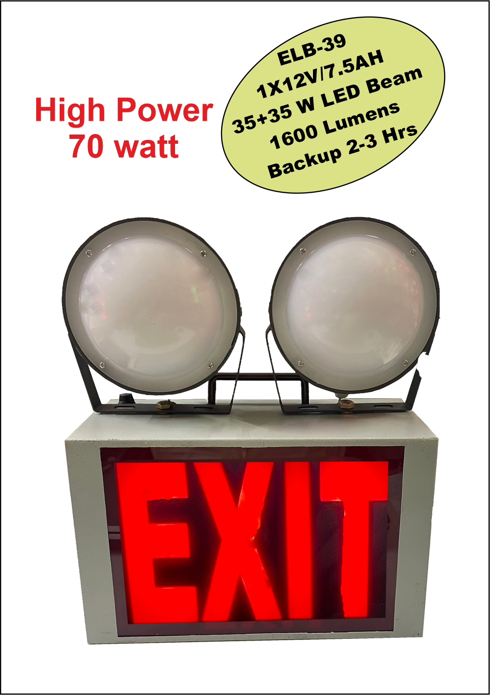 Industrial Emergency light Model ELB-39