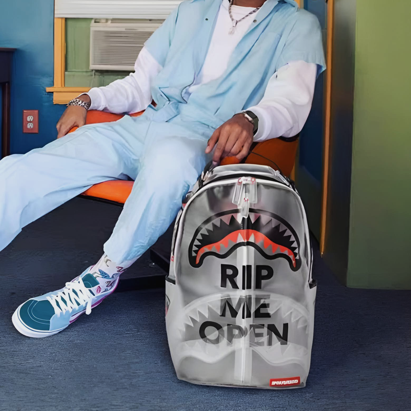 MOVEN Backpack RIPMEOPEN - White