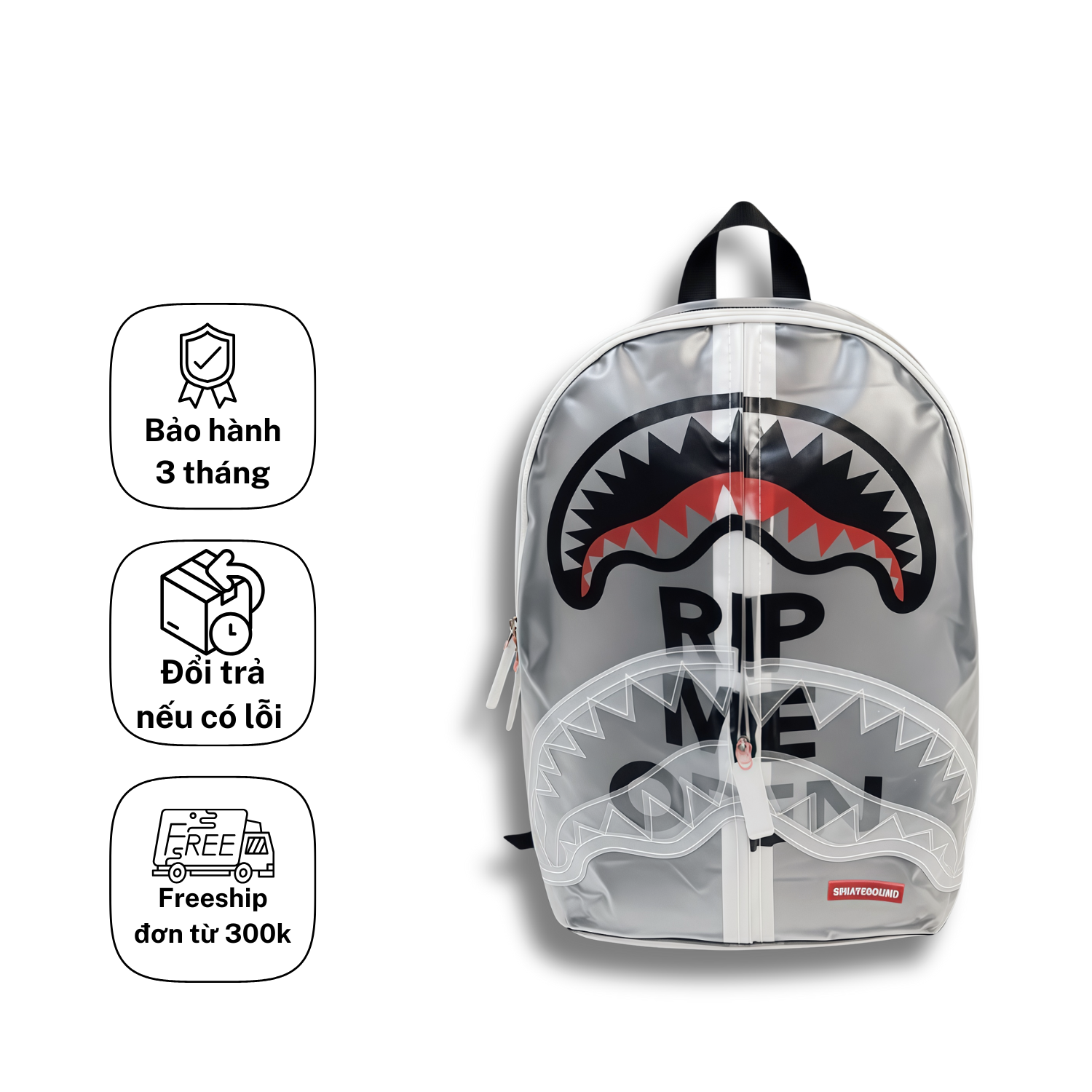 MOVEN Backpack RIPMEOPEN - White