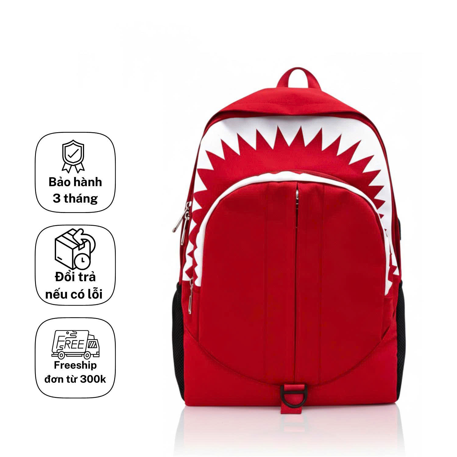 MOVEN Backpack JAWS - Red