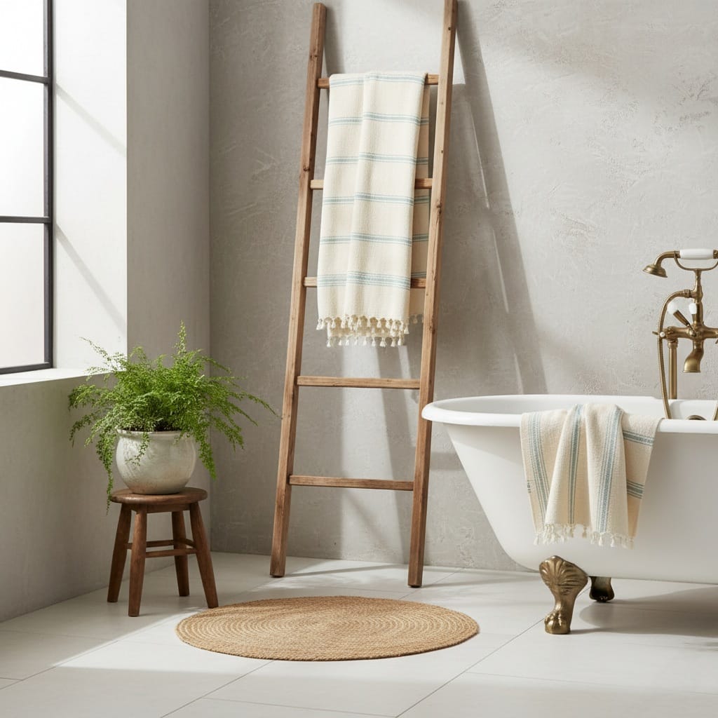 Banyo/Plaj Havlusu Mavi