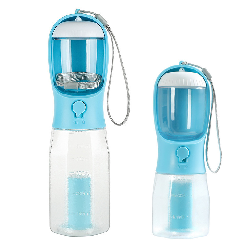 Portable Dog Water Bottle and Food Dispenser