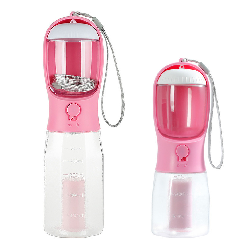 Portable Dog Water Bottle and Food Dispenser