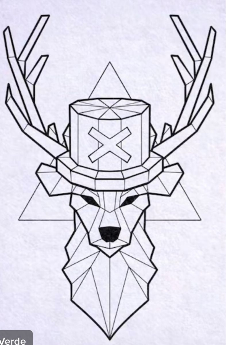 Cuadro Geométrico Chopper