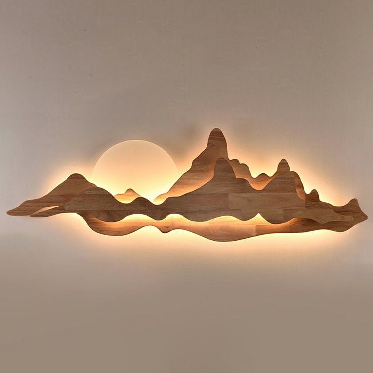 Lámpara de Pared Montaña LED