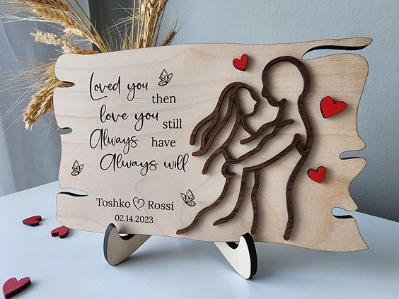 Placa Decorativa Amor Personalizada