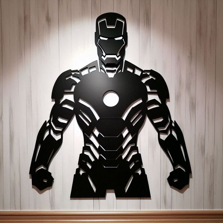 Decoración de pared Iron Man