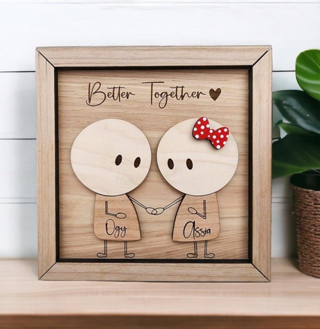 Cuadro Decorativo Pareja Better Together