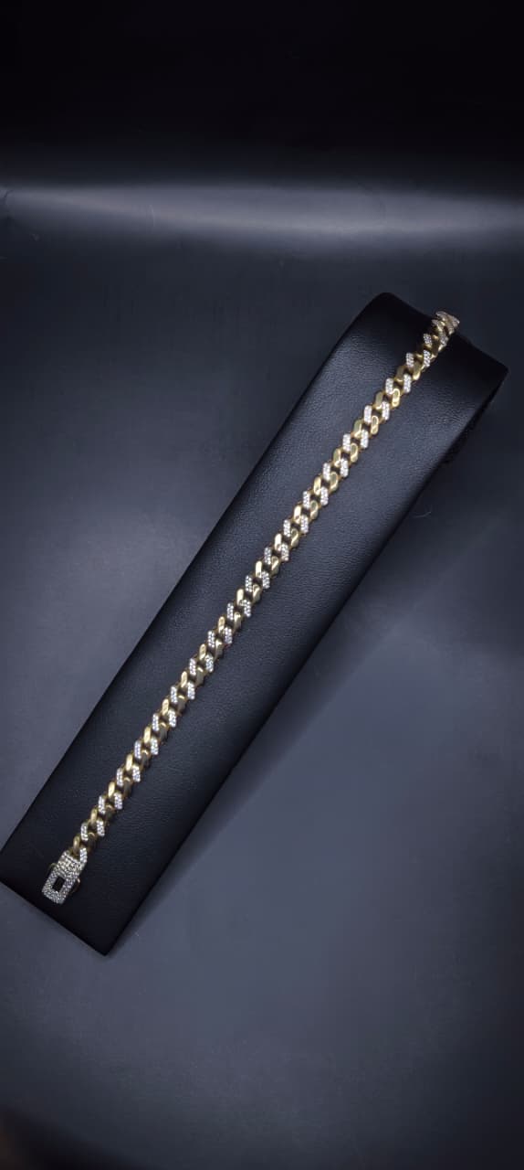 Pulso Monaco Chain - Tejido Cubano