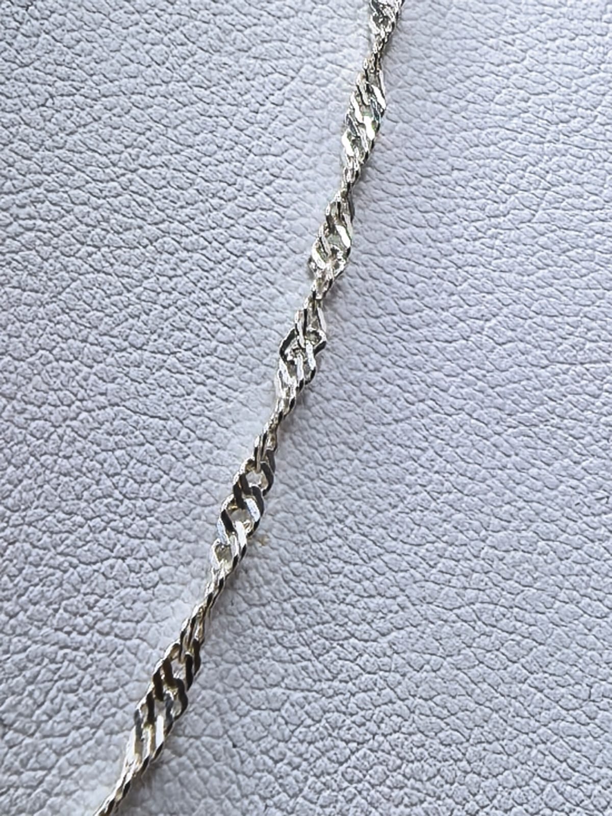 Cadena Tejido estilo Singapur