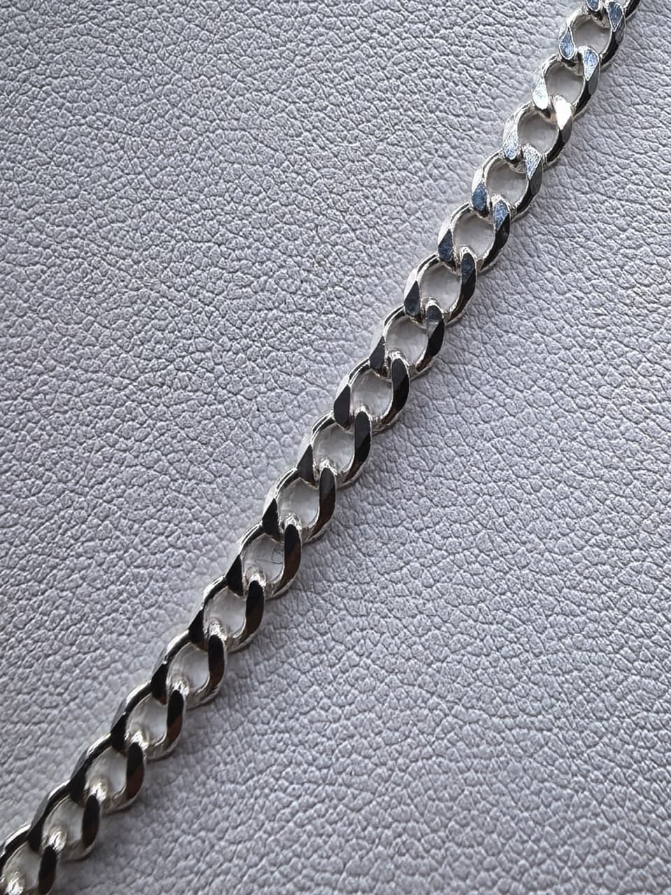 Cadena Tejido estilo Cubano Mediano