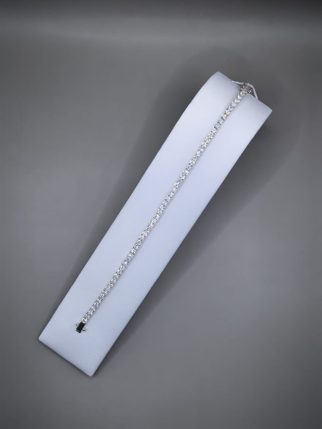 Pulsera Tenis de Plata con Circonias