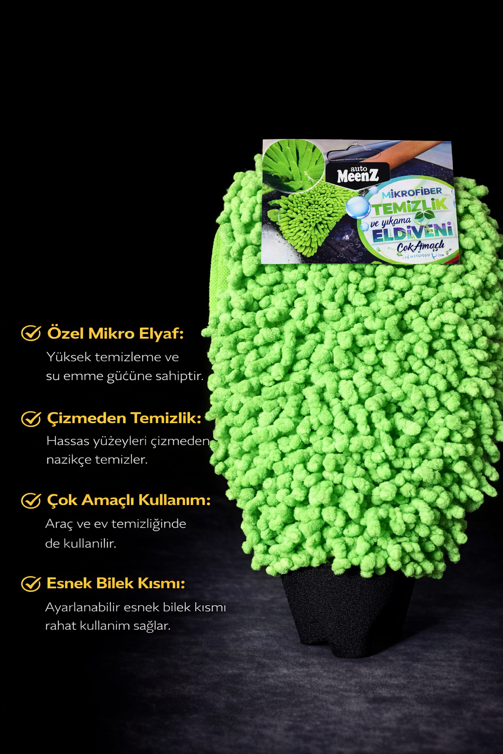 AutoMeenZ Temizlik Eldiveni