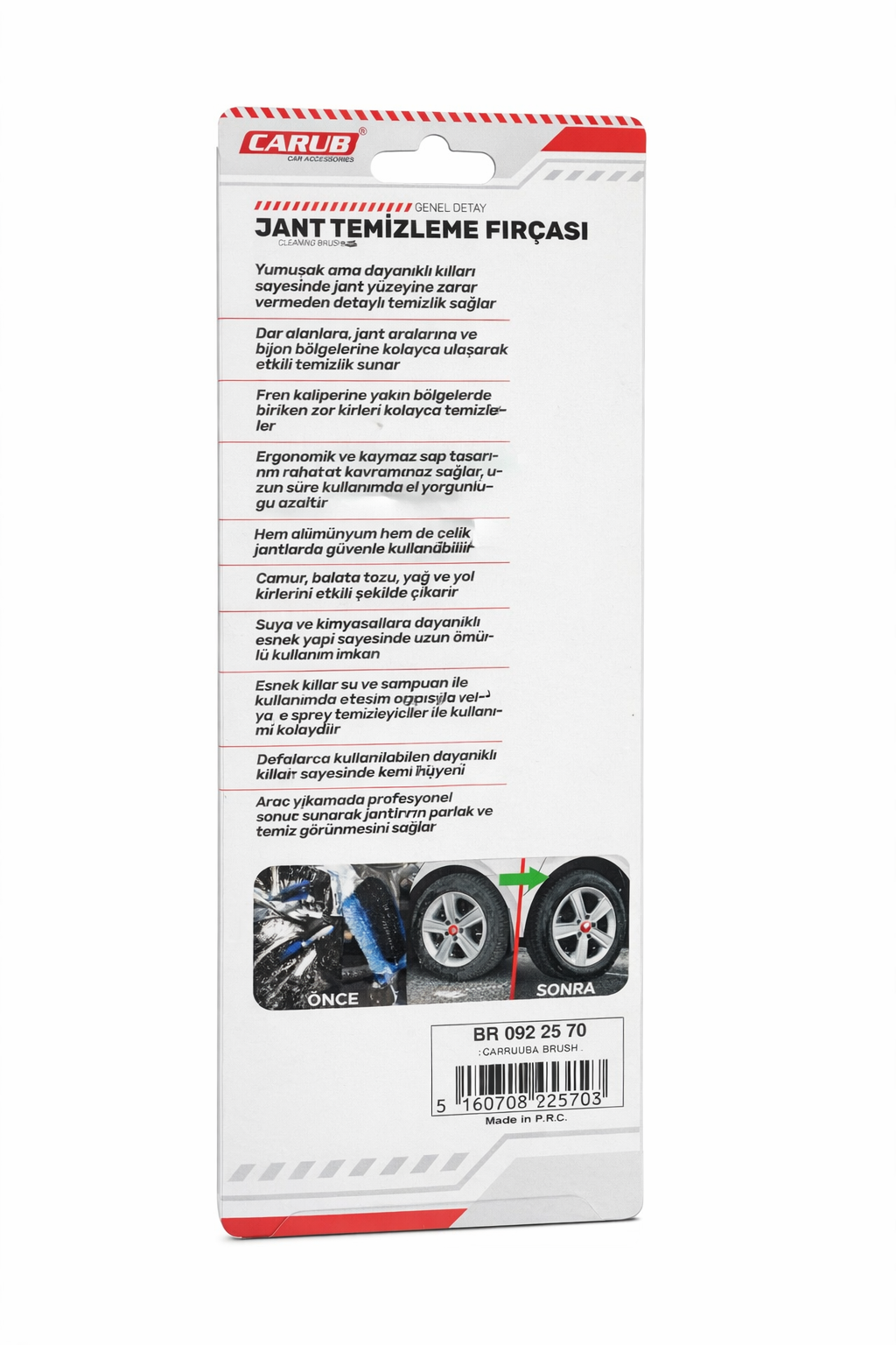 Carub Jant Fırçası 