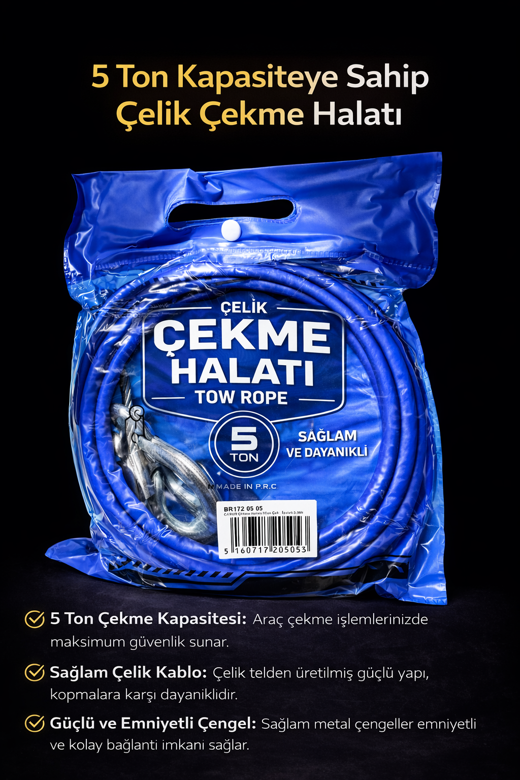 Carub Çekme Halatı 