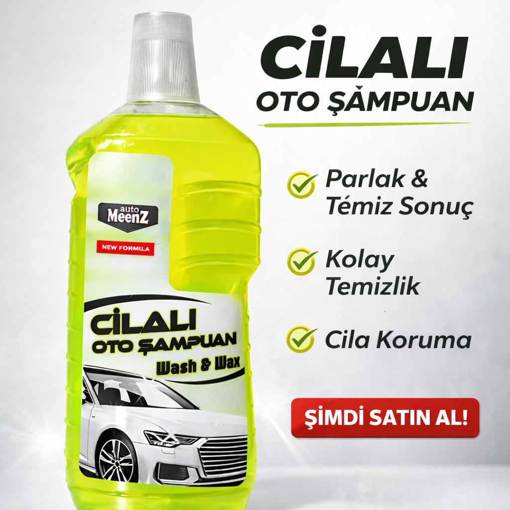 AutoMeenZ Cilalı Oto Yıkama Şampuanı 