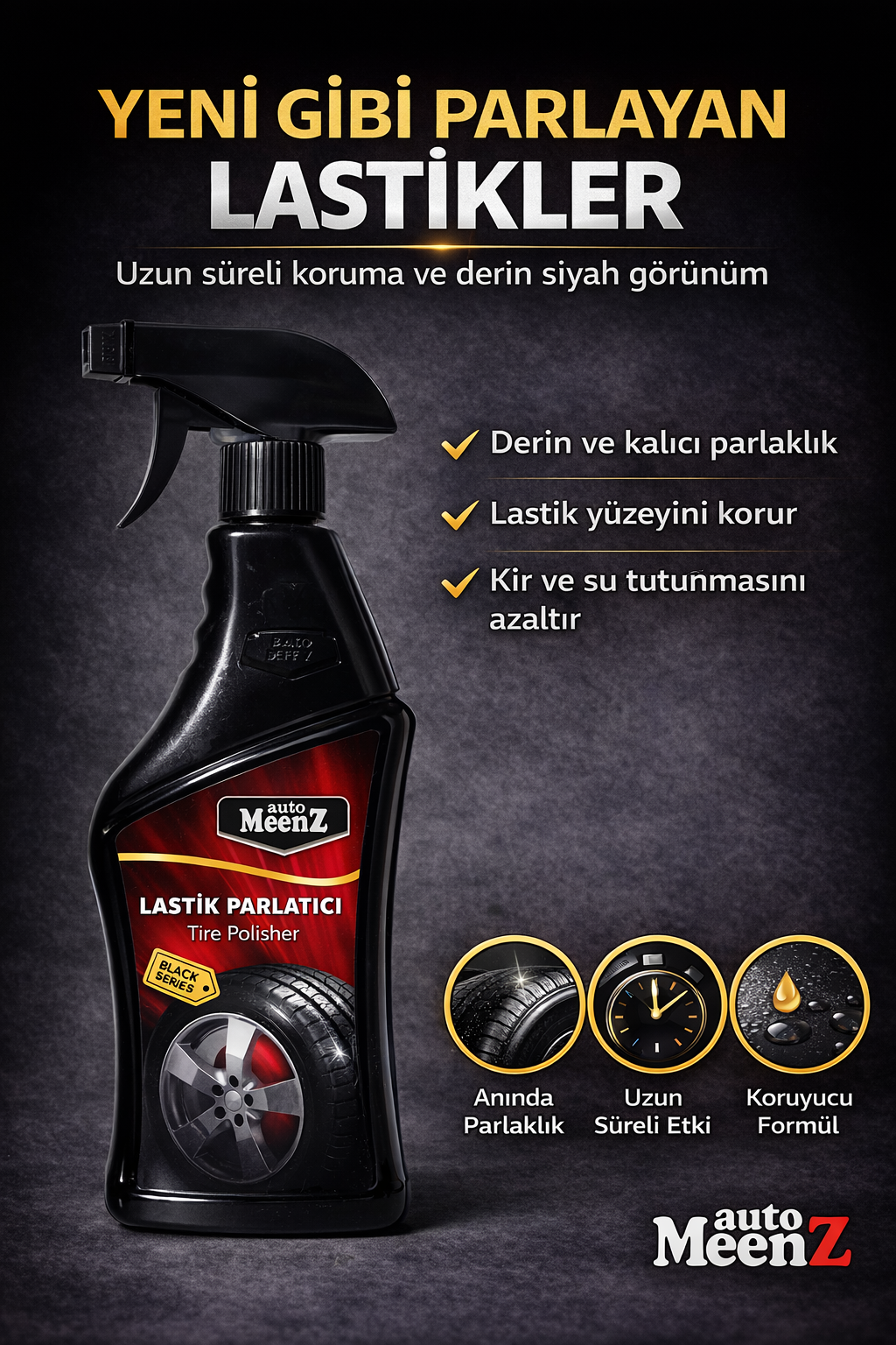 AutoMeenZ Lastik Parlatıcı