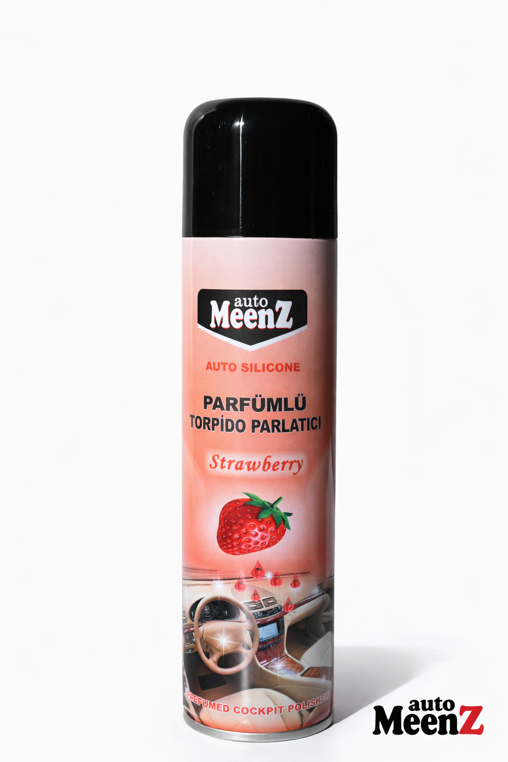 AutoMeenZ  Parfümlü Torpido Parlatıcı Çilek 