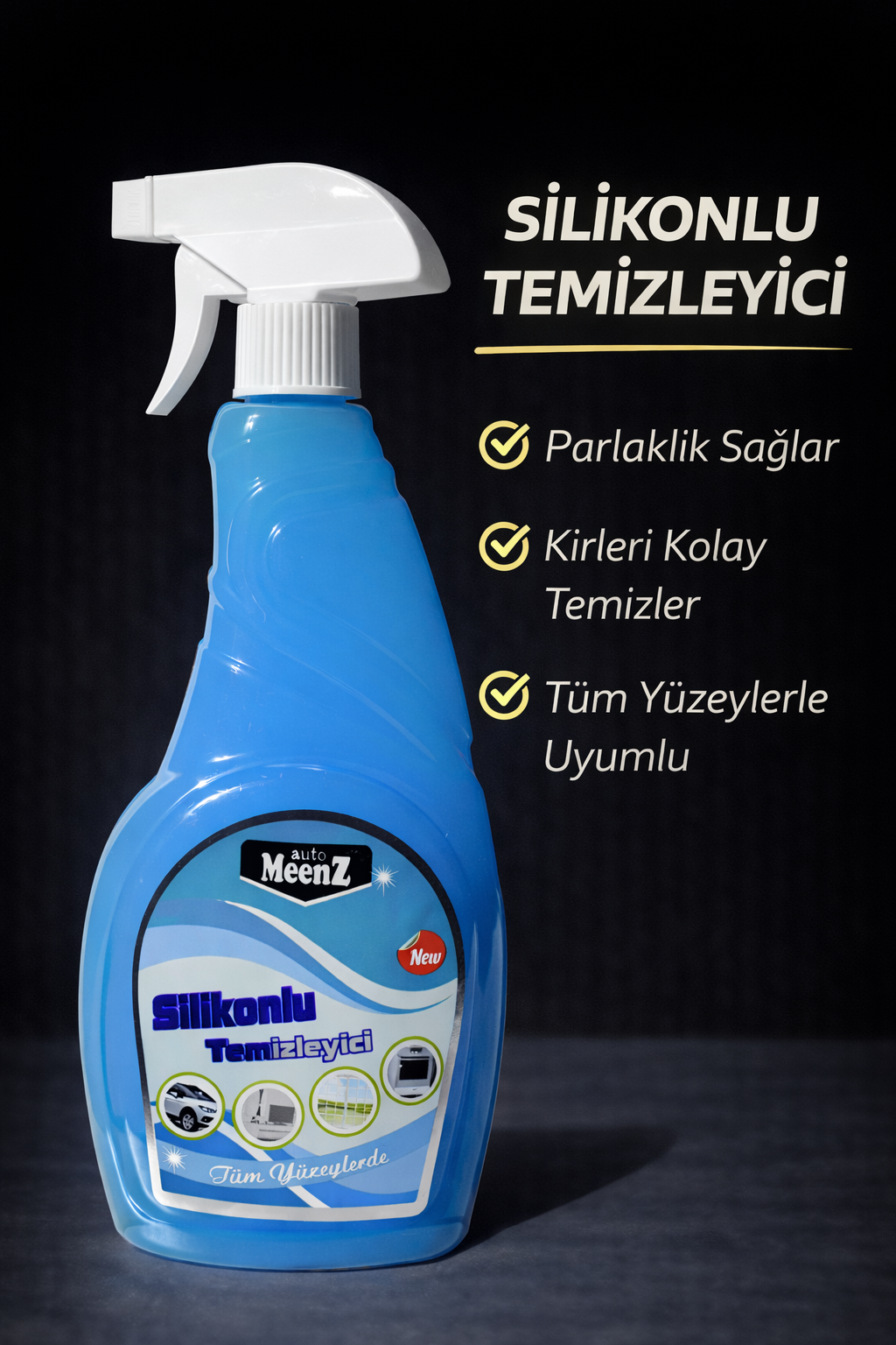 AutoMeenZ Silikonlu Temizleyici