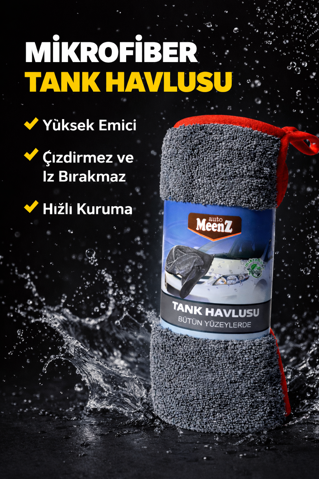 AutoMeenZ Tank Havlusu 