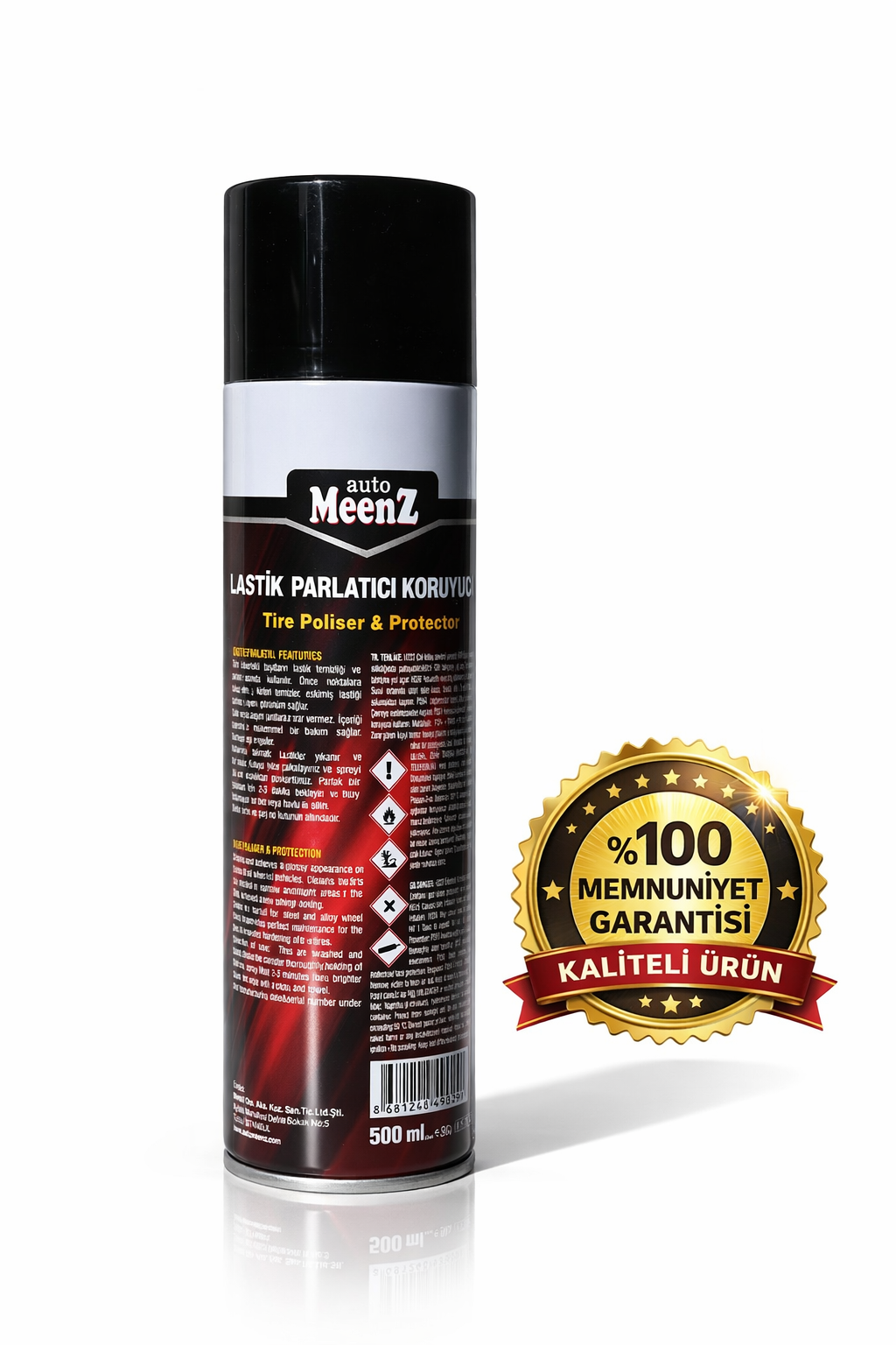 AutoMeenZ Lastik Parlatıcı Gazlı Sprey