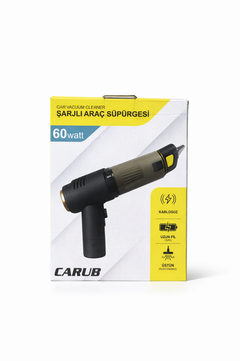 Carub Şarjlı Araç Süpürgesi