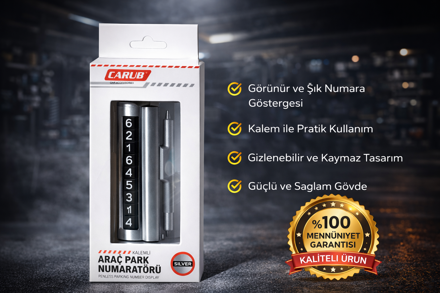 Carub Parkmatik Silver 