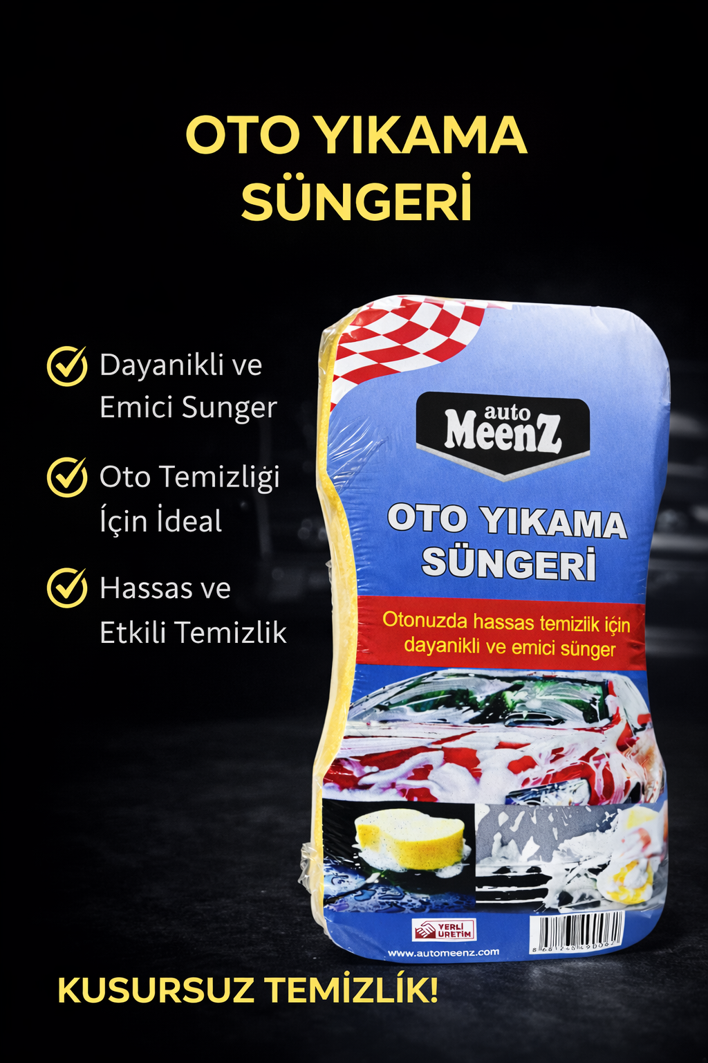 AutoMeenZ Oto Yıkama Süngeri 