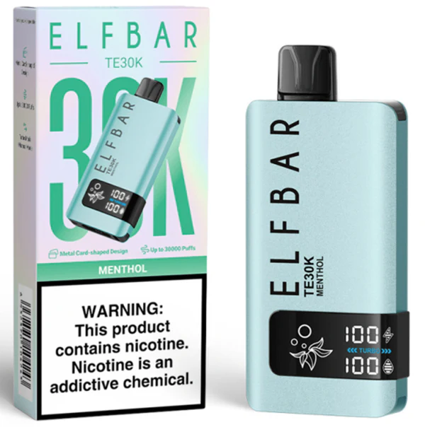 Vaper ELFBAR - TE30K - Menthol