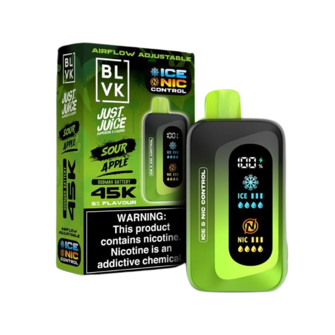 Vaper BLVK - Just Juice - Manzana Verde