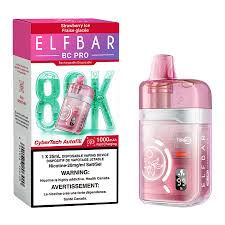 Vaper ELFBAR - BC PRO - Strawberry Ice