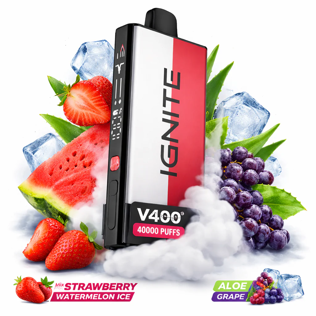 Vaper Ignite - MIX - Strawberry Watermelon Ice / Aloe Grape