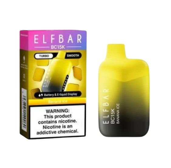 Vaper ELFBAR - BC15K - Banana Ice