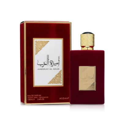 Ameerat Al Arab Asdaaf 100ml – Perfume Árabe Feminino Elegante, Doce e Sofisticado